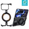 Eary for Google Pixel 9 Pro XL Fold Phone Case With Magsafe 360 Rotate Ring Stand Metal Bumper Frameless Protective Cover Shells