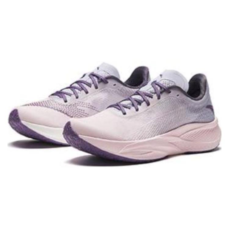 New Anta C202 Cushioning Wear-Resistant Low-Top Running Shoes Women's Pink Purple 122455563-2