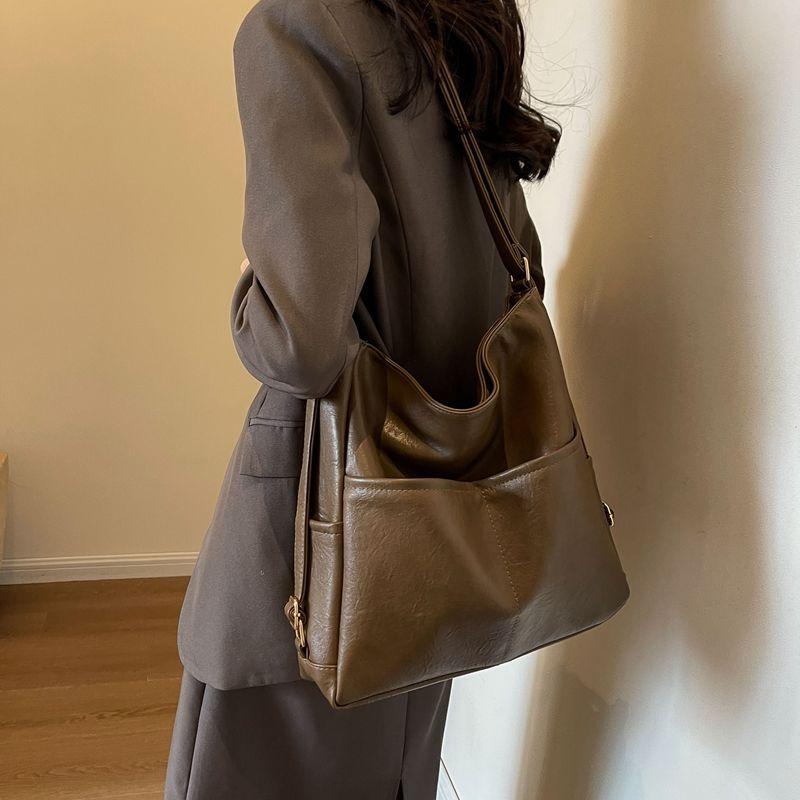 Tote bag women's 2025 new dual-purpose crossbody bag versatile large-capacity commuter backpack multi-purpose backpack