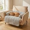 Pet Sofa Bed Mat with Side Bolsters Dog Cat Bed Soft Fluffy Anti-slip Couch Protector Sleeping Cushion for Small Medium Dogs Cat