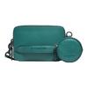 Charter Leather One Shoulder Handbag, Crossbody Bag Small Men's Lake Green C2608-OCN