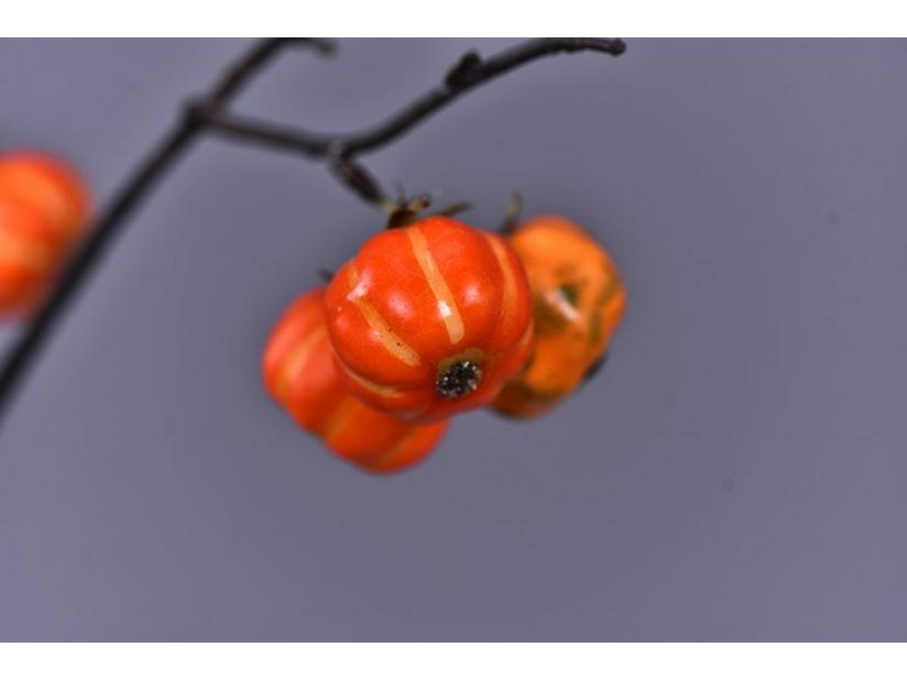 Artificial Small Pumpkin and Berry Branch Decoration for Hotels and Banquets