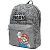 Super Mario Backpack with Front Pocket, 32x25x10 Cm, Kids School Bag, Lightweight Durable Rucksack