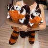 50/60/80Cm Simulation High Quality Kawaii Raccoon Plush Doll Pillow Cute Red Panda Plush Toy Home Decor Gift For Boys And Girls