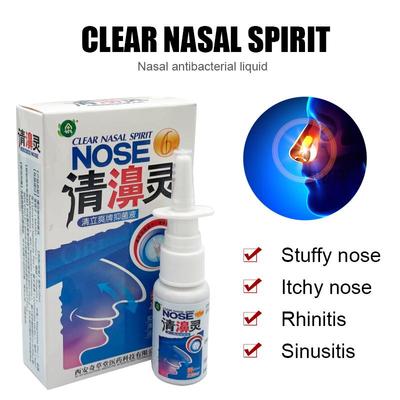 Clear Nasal Spirit Nasenpflegebehandlung Sinusitis Kräuterspray Nasengesundheitspflege