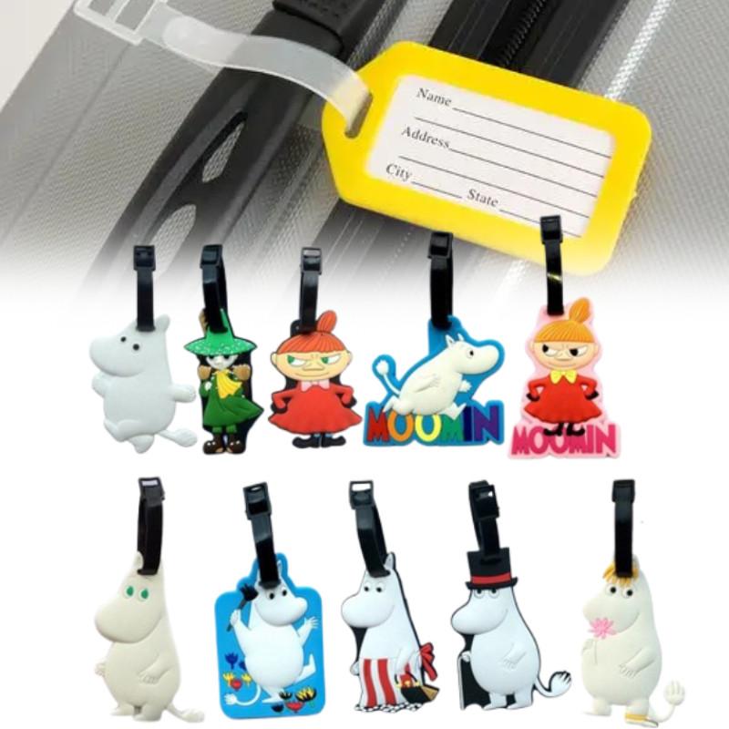 Pattern Luggage Snufkin Identification Plate Hanging Boarding Tool Pass