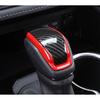 Carbon &Red Gear Shift Knob Molding Cover Trim For -2025 Highlander Toyota