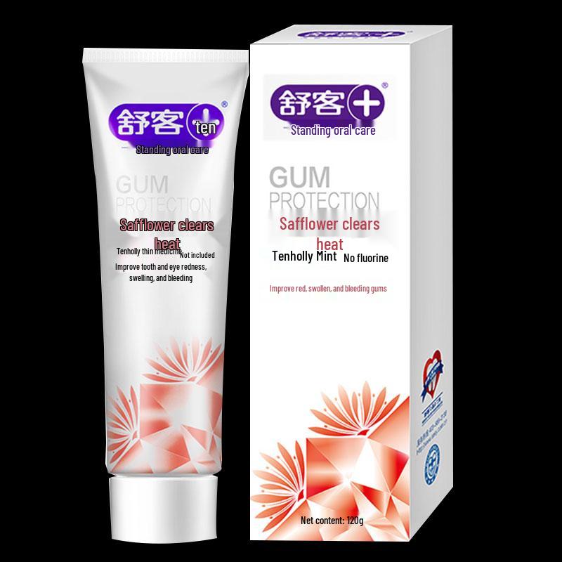 Shuke Safflower Heat-Clearing Fresh Breath Toothpaste
