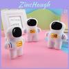 Lovely White Astronaut Plush Doll Keychain Filled With Pp Cotton 12cm High