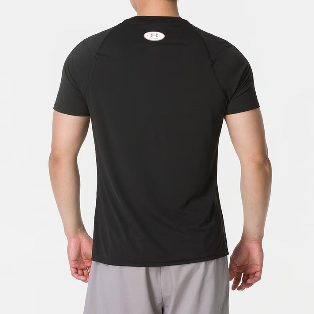 Under Armour Breathable Casual Round Neck Sports Outdoor Running T-Shirt Men Tops 6015379-011