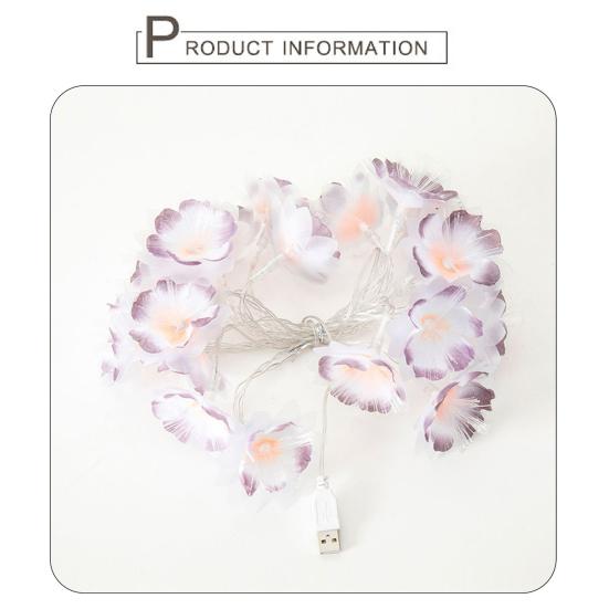 Party String Light Extra-Long Decorative Energy-saving Attractive Flower Holiday Decoration Home Supplies