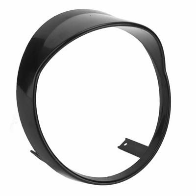 ¿Reemplazo del borde de bloqueo de la cubierta del faro de la motocicleta para Vespa GTS 250 300 2018?2021Negro