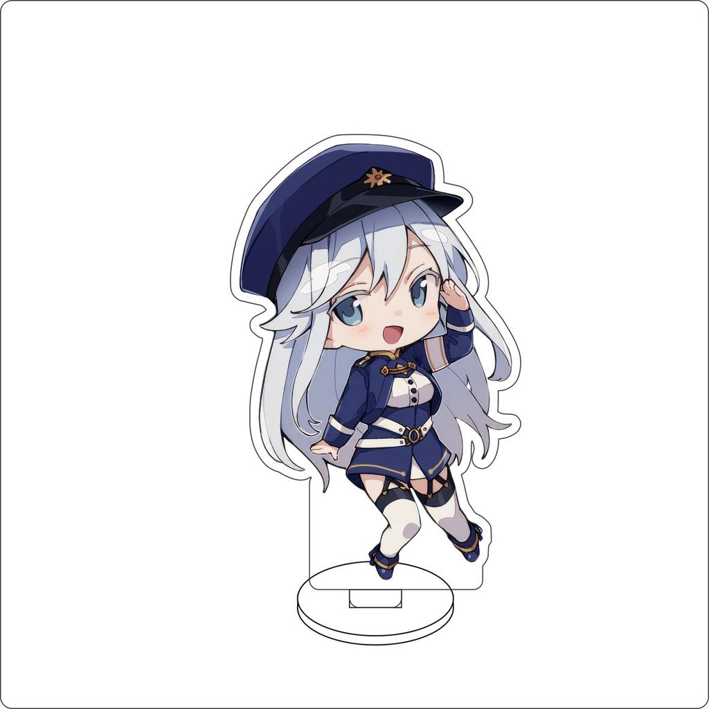 10CM Anime 86 eightysix Figurenständer Modell Vladilena Milizé/Shinei Nouzen/Guns linger Niedliche Schreibtischdekoration Stehschild Geschenke
