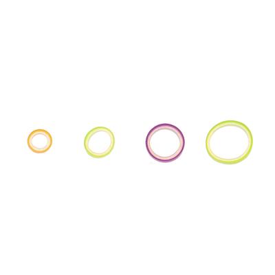 100Pcs Color Dental Elastic Band Dental Orthodontic Rubber Band