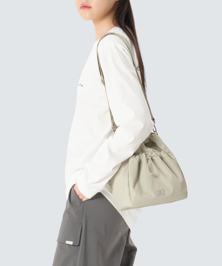 Snowpeak Apparel Softwill Bucket Bag 6.5L (S26Zwfbb22) Light Beige