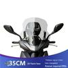 Compatible Front Windscreen for Suzuki UY125 and Haojue AFR125 - HD Transparent