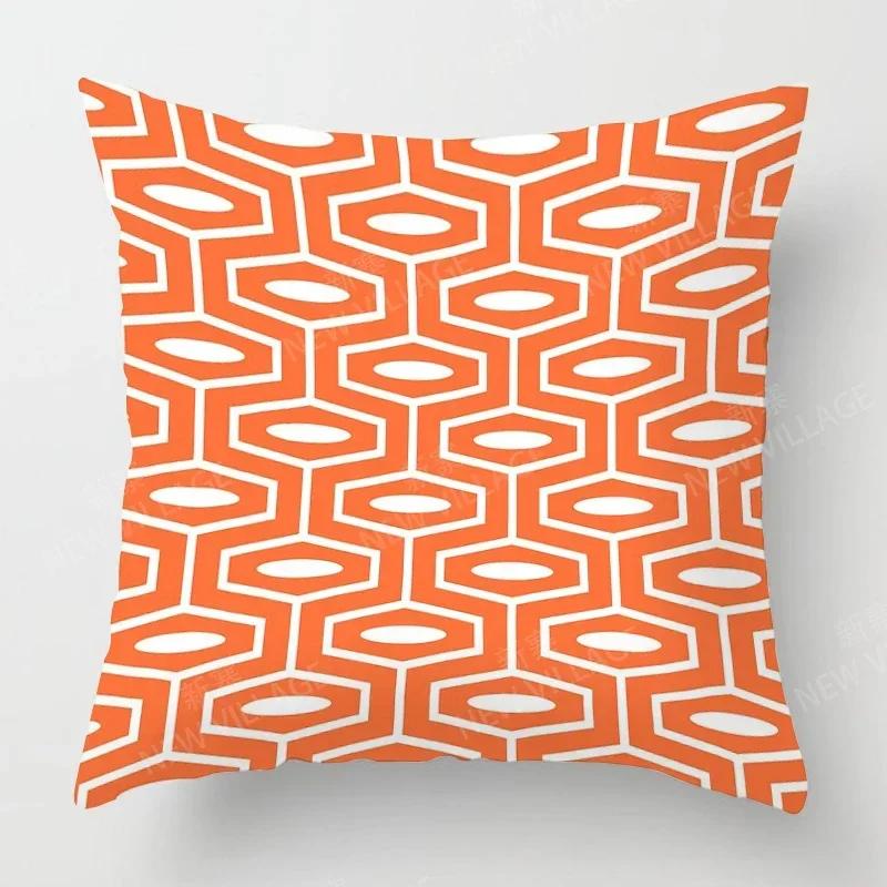 Nordic Fall Home Decor Autumn Throw Pillow Case Sofa Cushion Cover Modern   Geometry