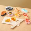 Wooden Velcro Cutting Fruits & Vegetables Play Set for Early Childhood Education