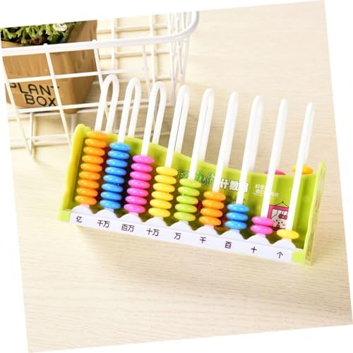 Kisangel Kids Abacus Math Learning Toy for Girls & Boys, Counting Bead Frame, Fine Motor Skills Educational Toy