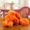 Cute Lobster Plush Toy Keychain With Pp Cotton Filling For Bag Decoration And Gifts