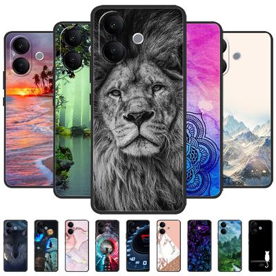 Für Vivo V60 Lite 4G 5G 2025 Handyhülle Mode Malerei Silikon Weiche TPU Hülle Für VIVO V60Lite Stoßfeste Rückabdeckung 6,77"