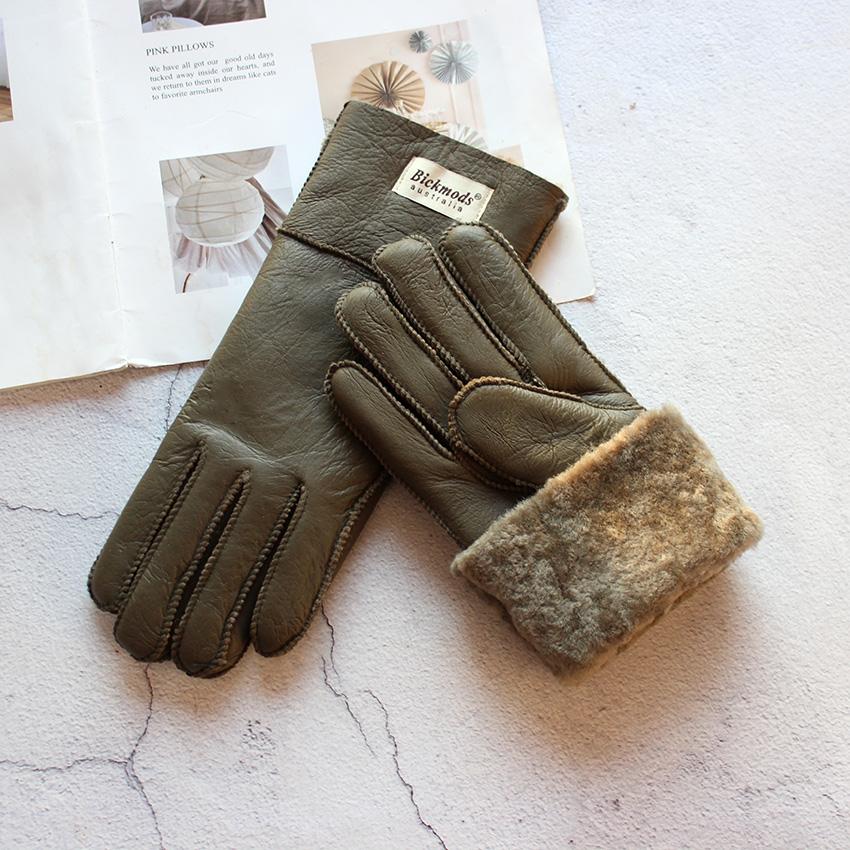 

2020 Перчатки из овчины, женские, утолщенные, зимние, теплые, ветрозащитные, для езды на мотоцикле, цветные кожаные перчатки с пальцами One Size