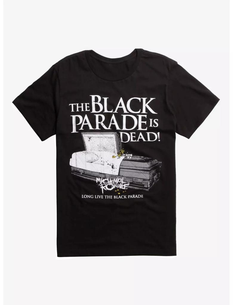 My Chemical Romance Abschieds-T-Shirt - Sarg The Black Parade is Dead Offiziell