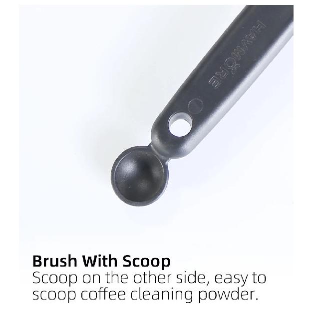 Coffee Machine Brush Cleaner Removable Coffee Maker Espresso Group Head Cleaning Round Brushes Cleaning Tool