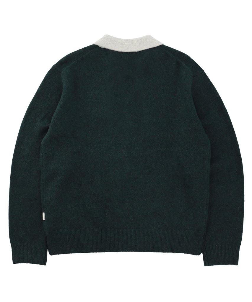 NOWANDTOMORROW Collar Pullover [3 Color]