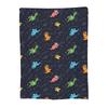 Bright Dinosaurs Blanket Soft Warm Flannel Throw Blanket Plush for Bed Living room Picnic Travel Home Sofa