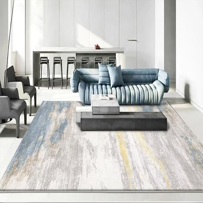 

Сучасний абстрактний килим для вітальні Простота 200x300 Килими для лаунжу Еластичний Протиковзкий Брудовідштовхувальний Приліжковий килимок Легке очищення 100*160cm
