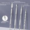 Metal Cuticle Remover Nail Cleaner Manicures and Pedicures Tool Cuticle Pusher