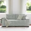 VidaXL Loveseat Sofa Light Grey 140 Cm Velvet, Two-seater Sofa, Divan, Living Room Seat, Sofa, Upholstered Sofa, 4105122