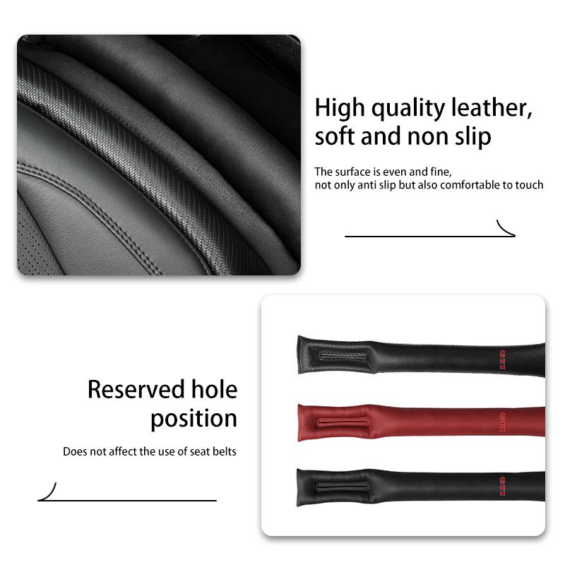 For Volkswagen VW Car Seat Gap Storage Pad Leather Anti Drop Sealing Strip Organizer Beetle CC B5 B6 B7 EOS GTI MK2 MK4 MK5 MK6