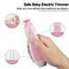 Anti-clamping Electric Baby Nail Trimmer Multifunction Baby Nail Care Equipment  Kids