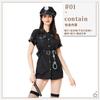 Halloween Costume Sailor Uniform Police Uniform Female Police Uniform Nightclub Bar Stewardess Performance Costume Women's Uniform