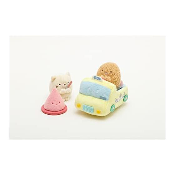 Sumikkogurashi Sumikkogurashi Collection Sumikkomono Running Stuffed Toy Taxi MF61501