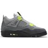 Baskets Unisexe Air Jordan 4 Retro SE Neon 95 Gris Cool-Grey Volt CT5342-007