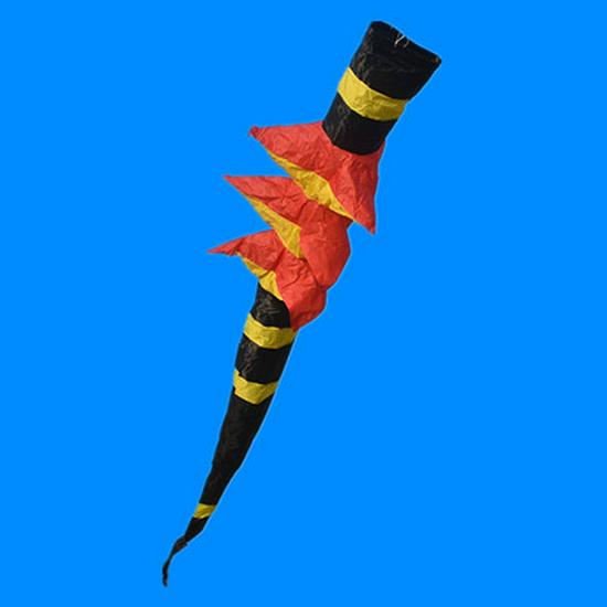 Rainbow Kite Tail Spinner: 3D Pendant Ornament with Soft, Easy-to-Fly Streamer 3D Pendant Tail