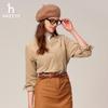 HAZZYS Women's Corduroy Shirt ASCSK1BDX03