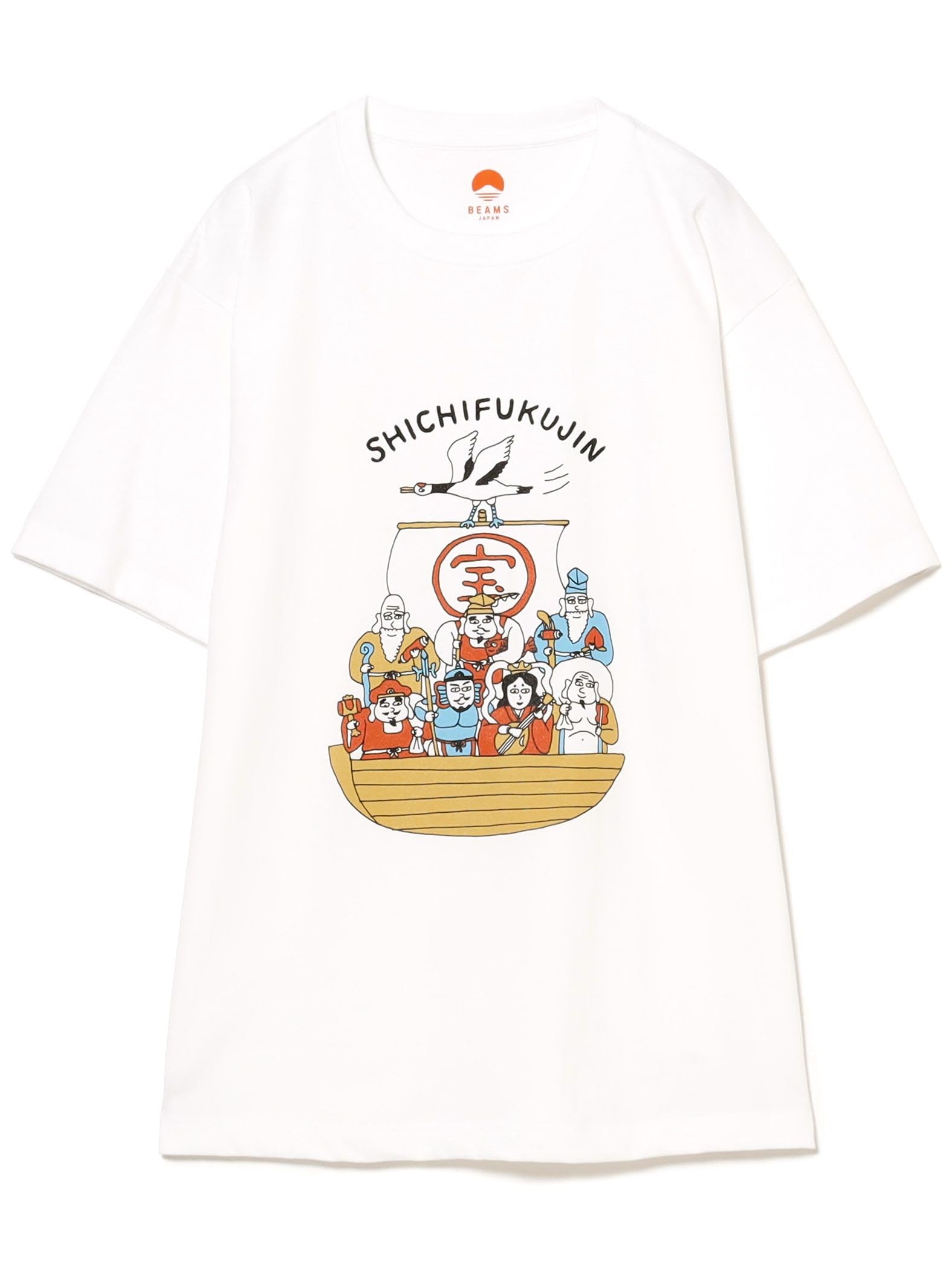 

Beams Japan S/S TEE (UNISEX Special Order Seven Lucky Gods T-Shirt) Size L
