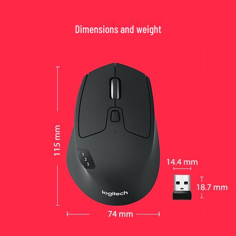 Logitech M720 Multi-Device Wireless Mouse