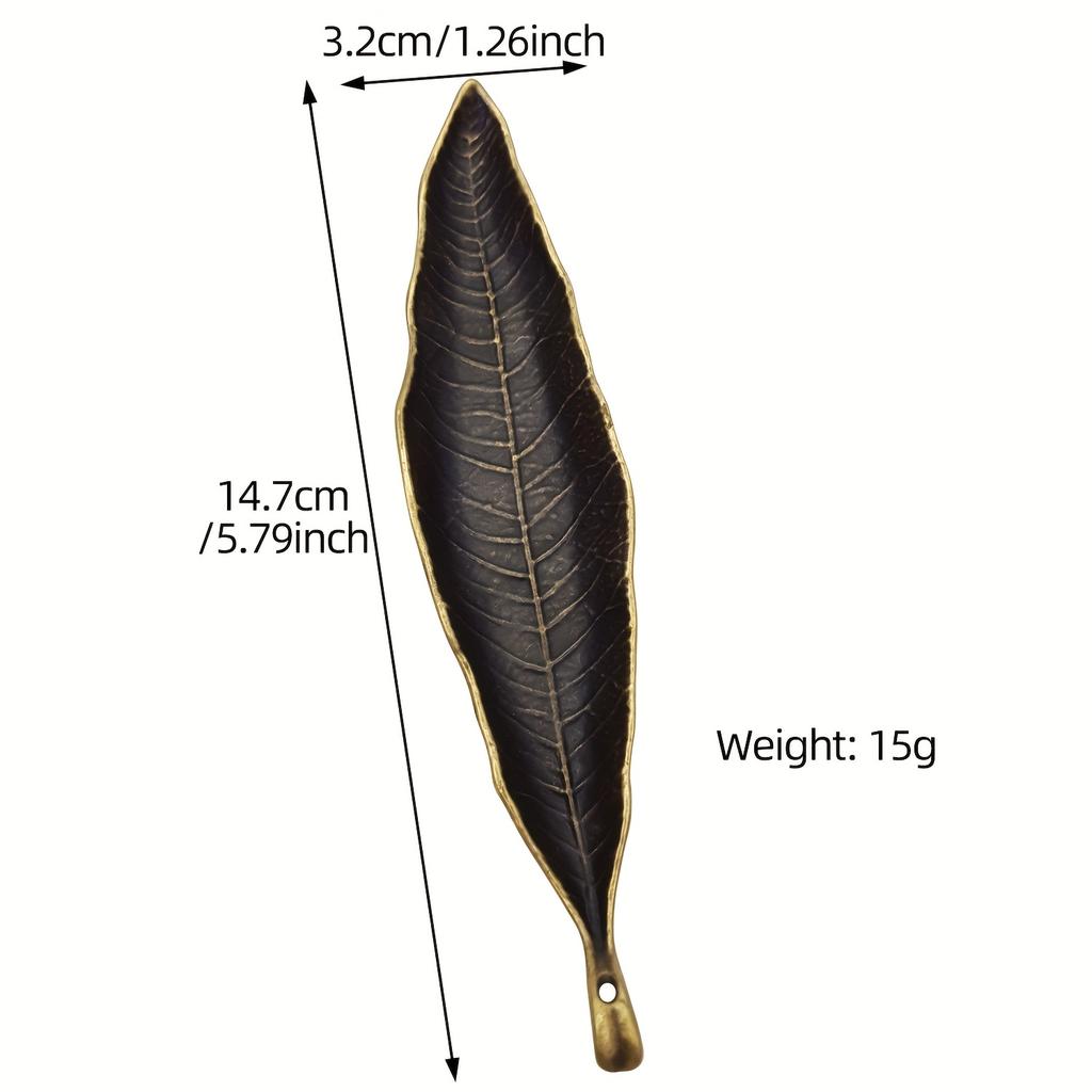 Leaf Incense Socket, Insert Incense Rack,creative aromatherapy decoration, Home indoor incense burner decoration, suitable for meditation, yoga