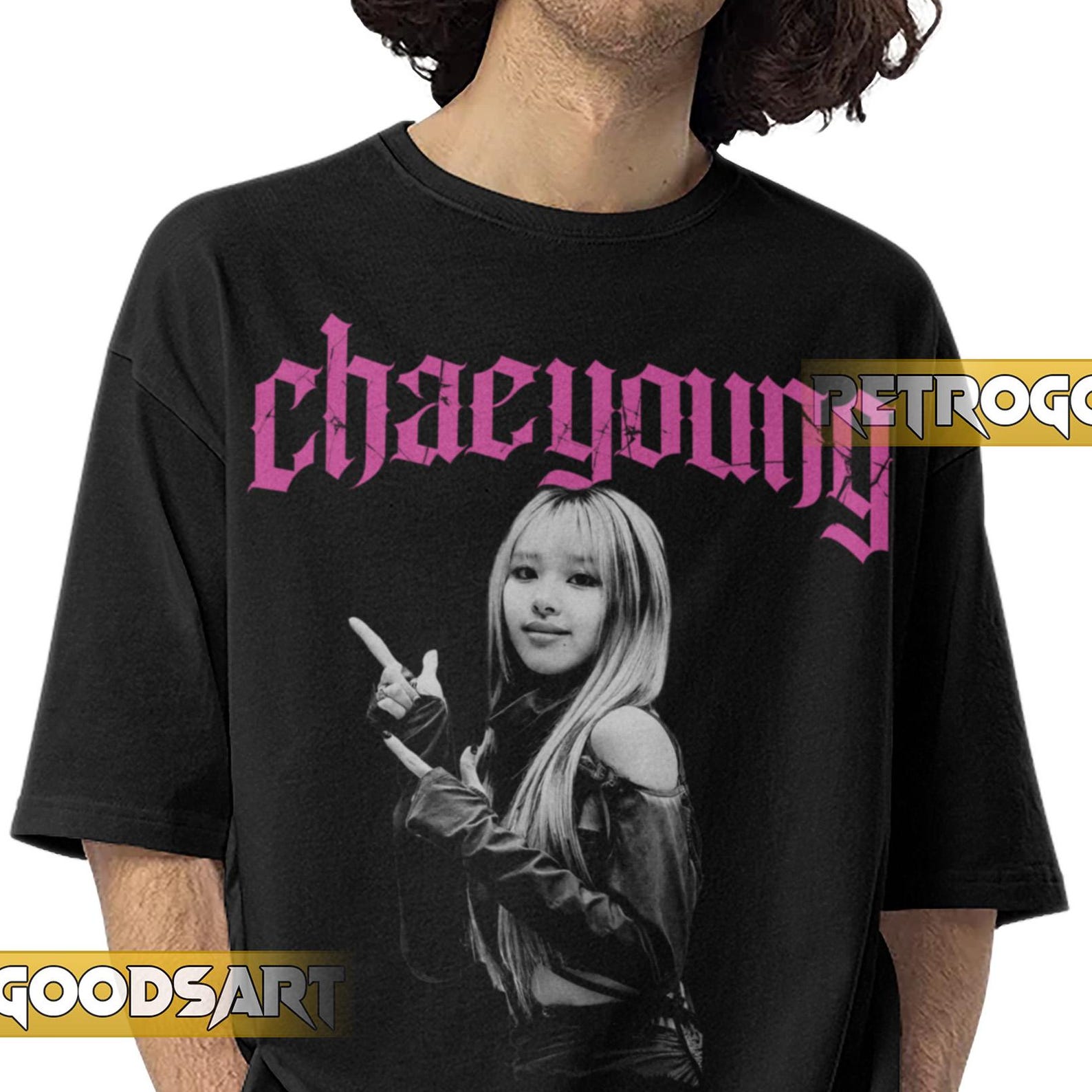 CHAEYOUNG TWICE KPOP Shirt / Son Chaeyoung Twice Tour / Twice Kpop GirlbandConcertMerch / Chaeyoung Faded Tone T-Shirt 4XL