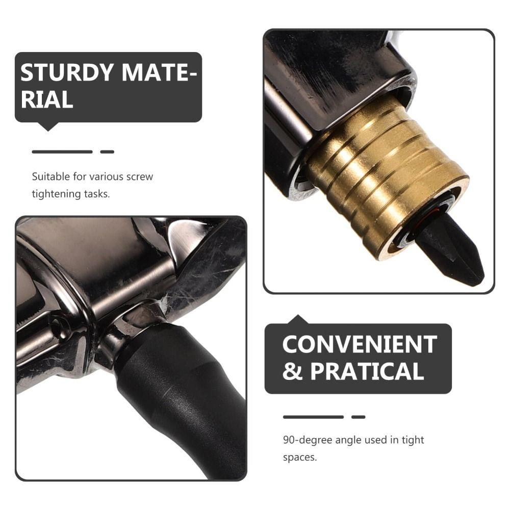 90 Degree Rotation Electric Drill Corner Device Electric Drill Driver  Electric Drill