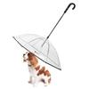 Lesypet Dog Umbrella Umbrella for Walking Even on Rainy Days Foldable Lead Umbrella Suitable for Small and Medium Dogs - - -
