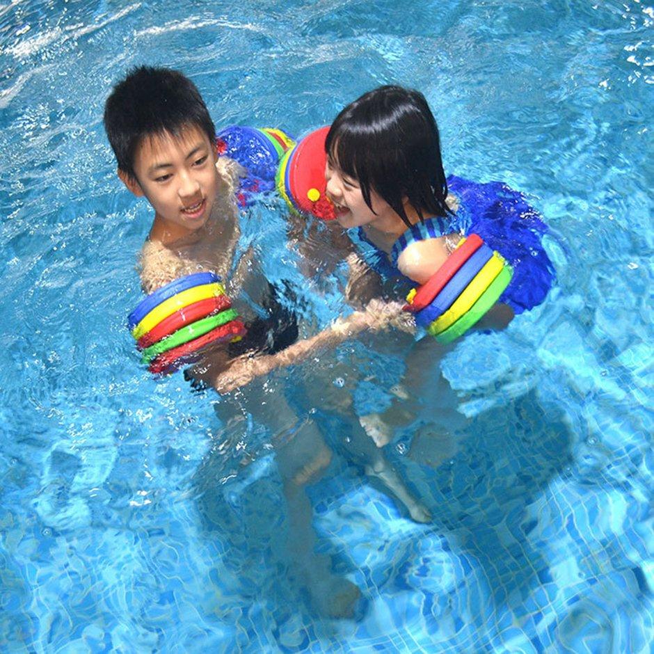 Buy BeautySlim Floating Sleeve Arm Circle Children Swimming Buoyancy Sleeves Swimming Pool at