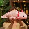 23-80cm Kawaii Colorful Newt Salamander Plush Toy Stuffed Soft Pillows Room Sofa Cushion Cute Axolotl Doll Keychain Pendant Gift