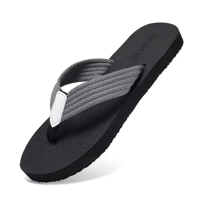 New summer men's sandals flip-flops casual non-slip flat slippers Light outdoor beach shoes Home men's sandals
