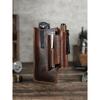 Hiram Tactical Multi Tool Belt Leather Bag Portable Tool Storage Bag Holster Outdoor Camping Hunting Waist Pocket